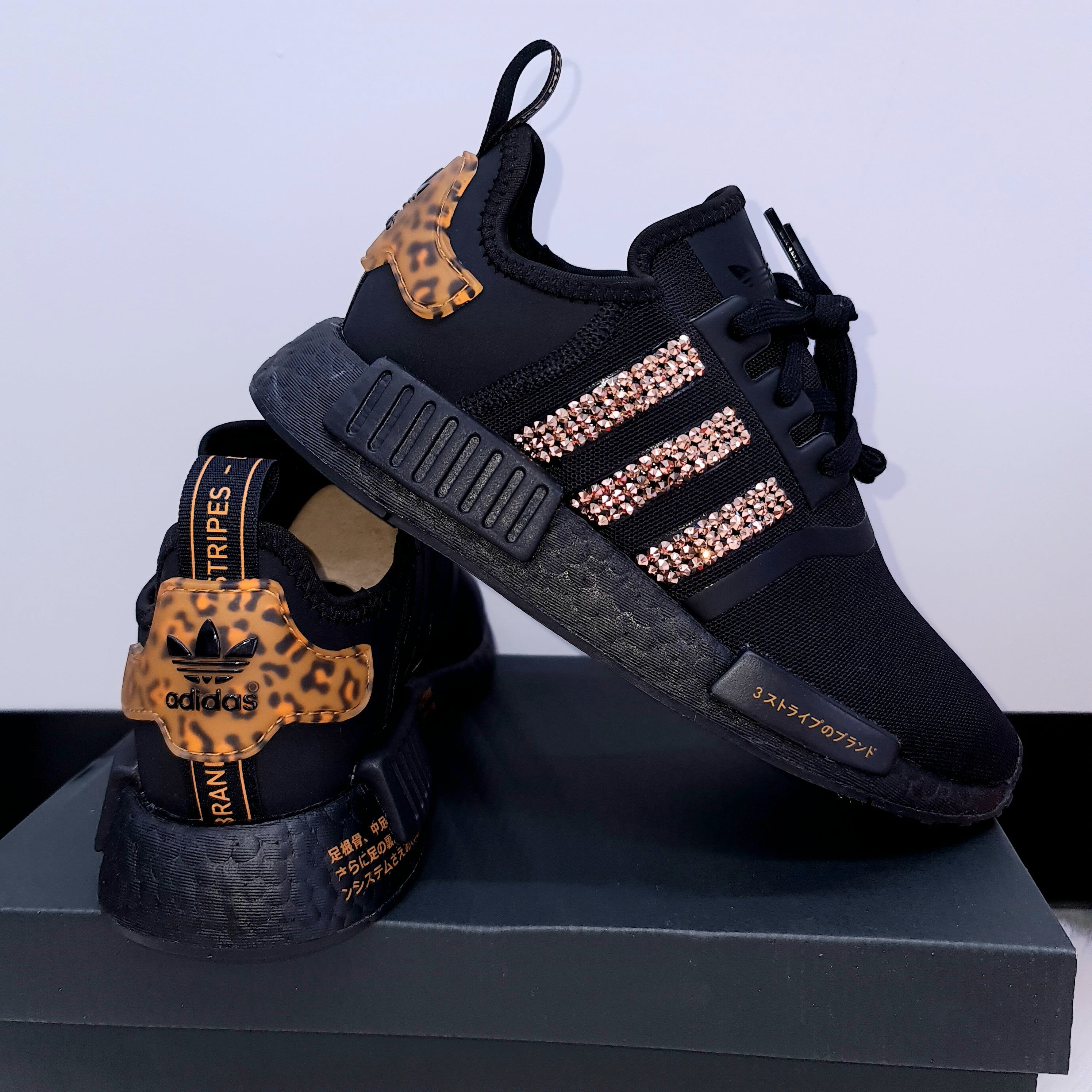 NMD Adi Women Size 7 (Black/Leopard) Sale