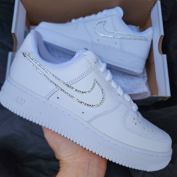 nike air force 1 with crystals
