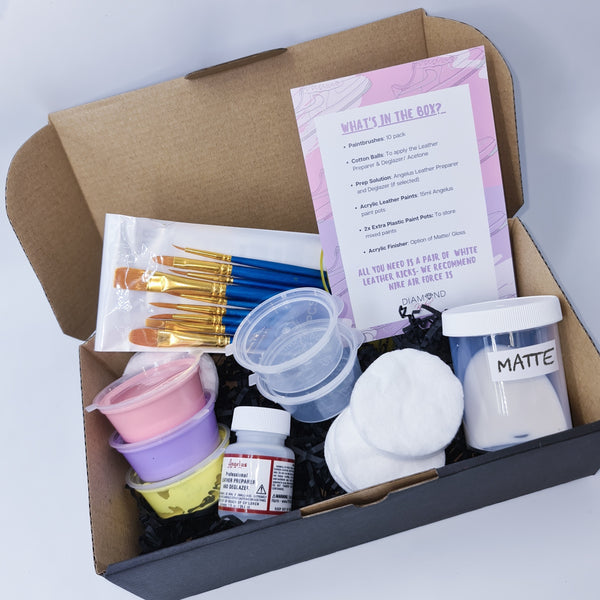 Sneaker customisation kit on sale