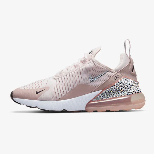 Air max 270 gold and pink on sale