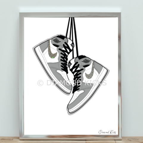 Sneaker Wall Art- AJ1 Red (Limited Edition)