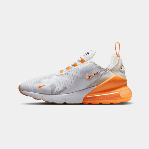 Limited Edition Air Max 270 Women (White/Vivid Orange) - Swoosh/AIR Only