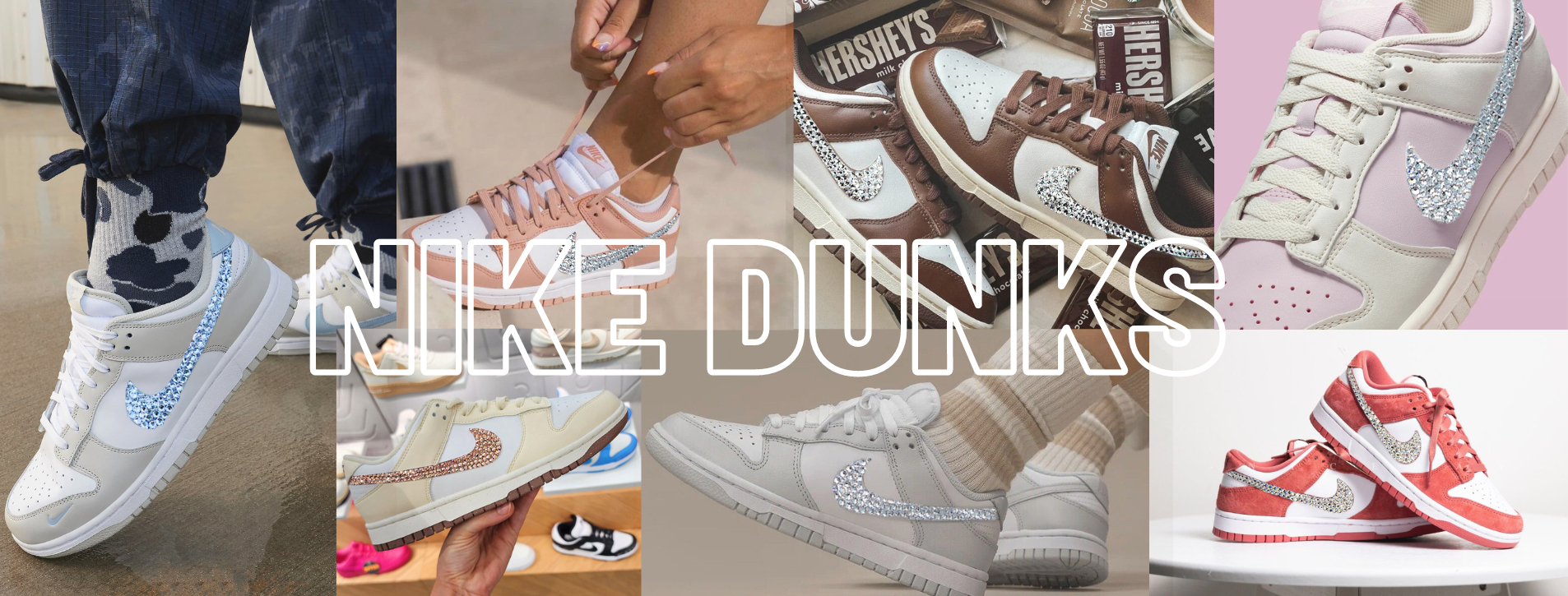 Custom Designed Crystal Encrusted Genuine Sneakers