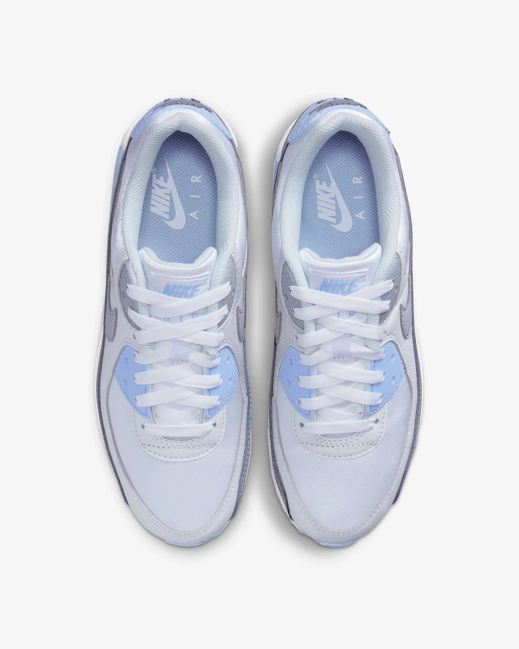 Air max 90 grey top blue