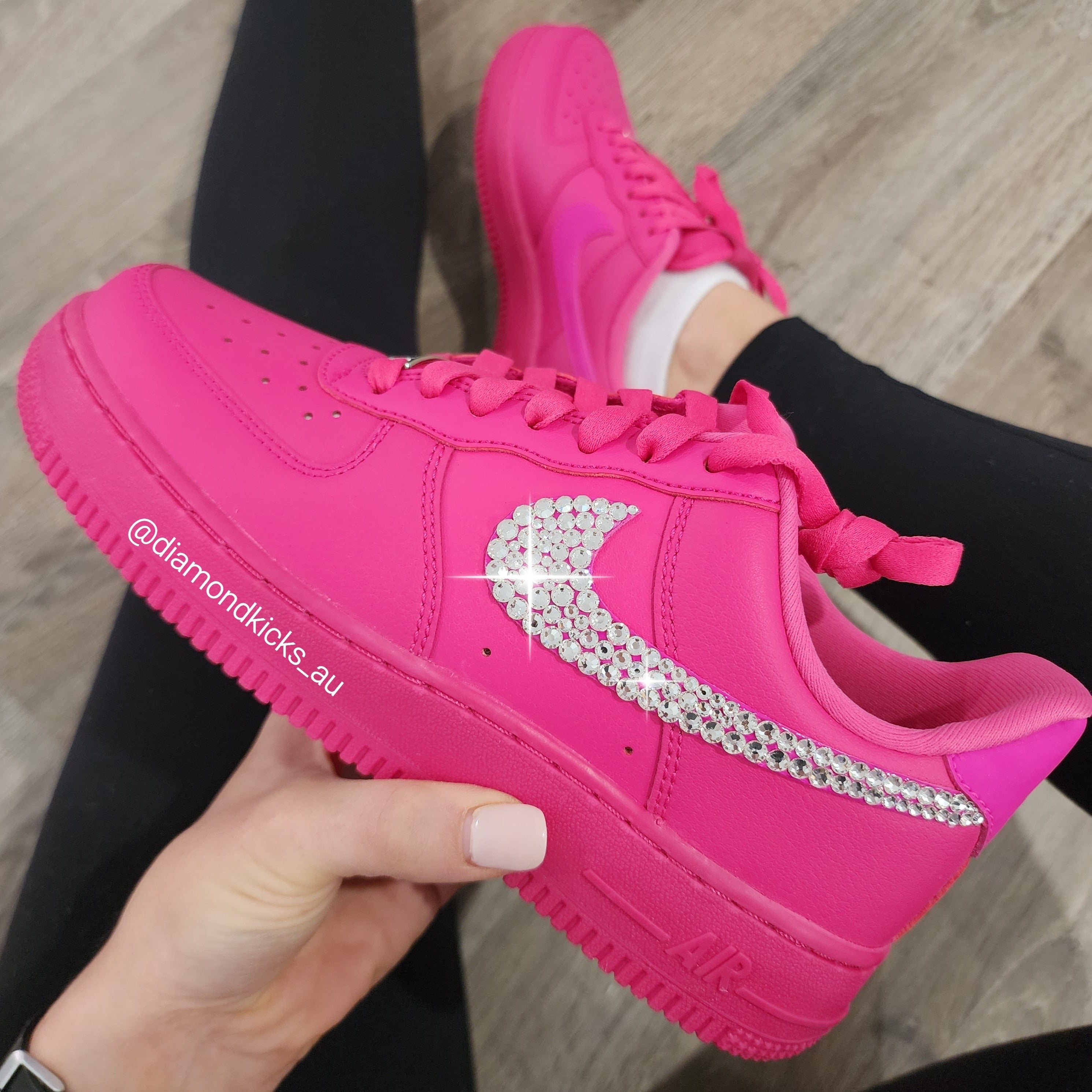 Limited Edition Women Air Force (Berry Pink) – Diamond Kicks