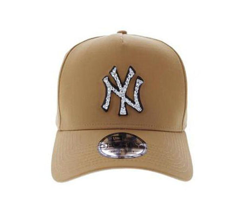 New York Yankees 940 A-Frame Snapback (Wheat)