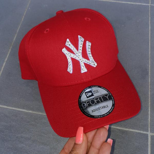 Women's New Era NY Yankees Strapback (Red)