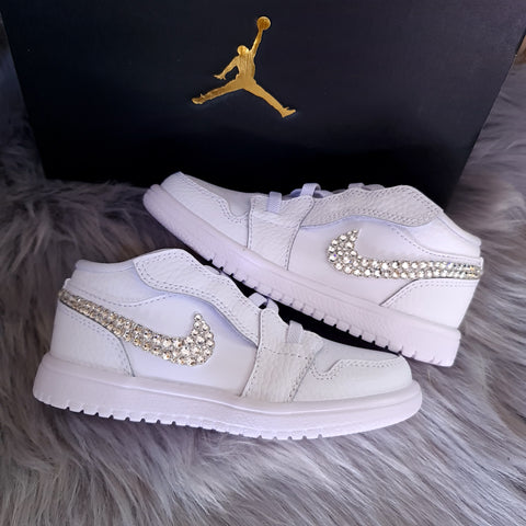 Limited Edition Air Jordan 1 Women Mid (White)