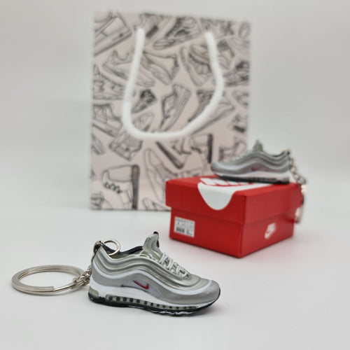 Mini Sneaker Keyring- AJ1 x LV – Diamond Kicks