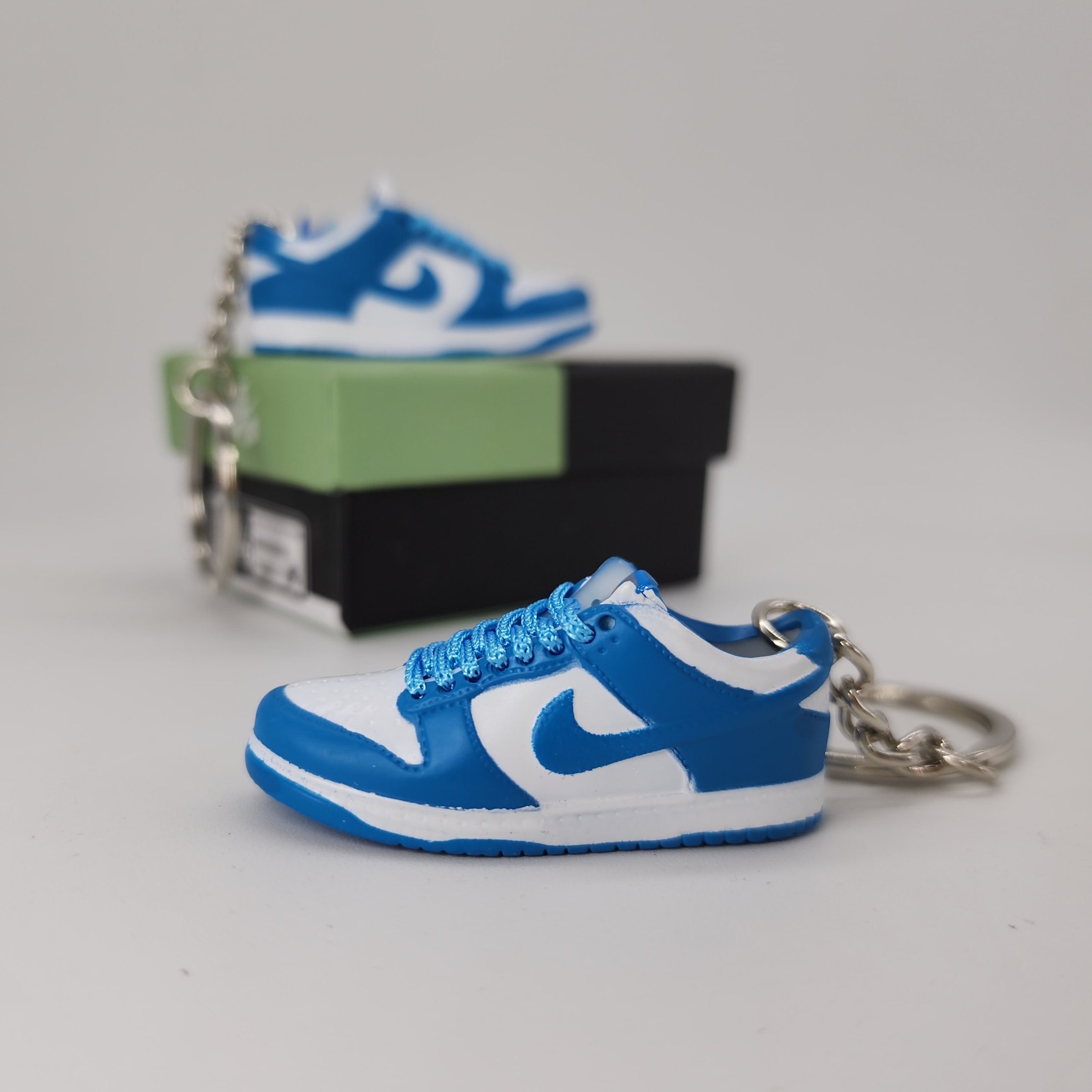 Mini Sneaker Keyring- Dunk (Blue/White)
