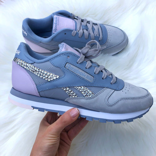 Reebok Classic Leather Size 7 (Blue) SALE