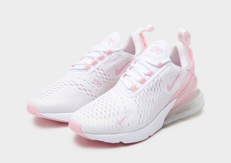 Limited Edition Air Max 270 Women White Pink Diamond Kicks